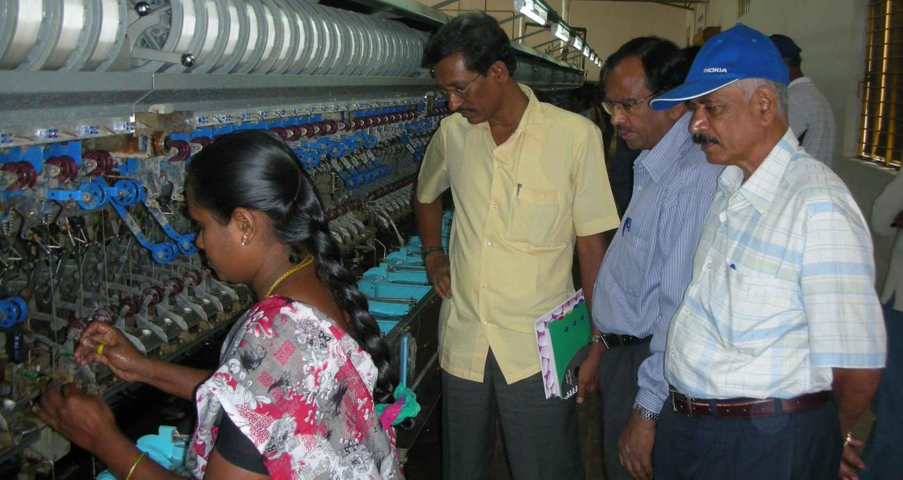 Cocoon Reeling Unit at TamilNadu